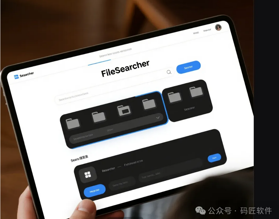 【文件秒搜神器】FileSearcher_UI体验：3秒找到电脑里任意文件！