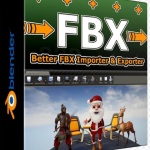 Blender插件| Better FBX Importer & Exporter V6.2.0 For Blender 2.8+