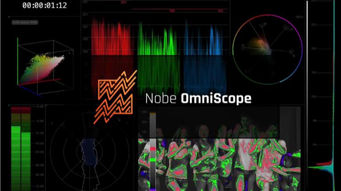 AE/PR/达芬奇颜色分级示波器万能调色插件 Nobe Omniscope V1.10.164 Win