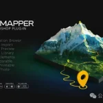 PS神器| 3D Map Generator 全套,让你轻松搞定炫酷3D立体地图,支持Win/Mac!