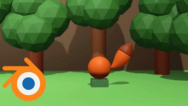 Blender简单动画原理基础教程 Udemy – Getting Started With Animation In Blender