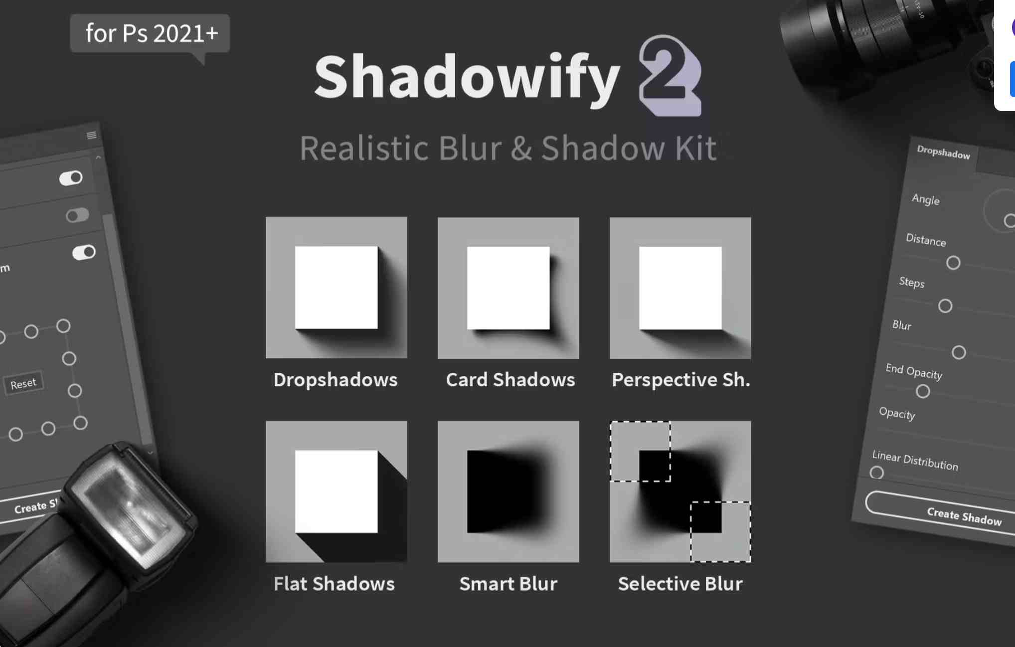 Shadowify 2汉化版发布：支持Win/Mac双系统，一键解锁PS超自然投影