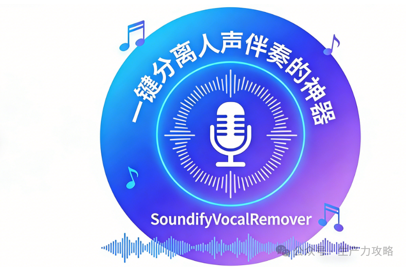 Soundify Vocal Remover：专业级人声分离与音频处理引擎