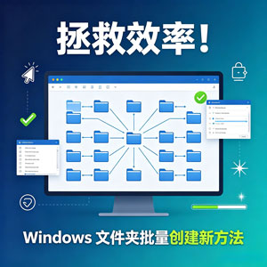 每天新建几十个文件夹？这个 Excel 小工具让你告别右键菜单
