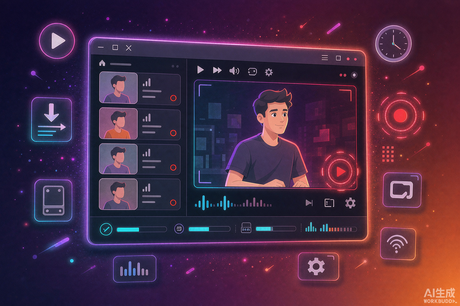 抖音直播录制 v2.1：无人值守自动录播，监控+多主播管理+外部登录更稳